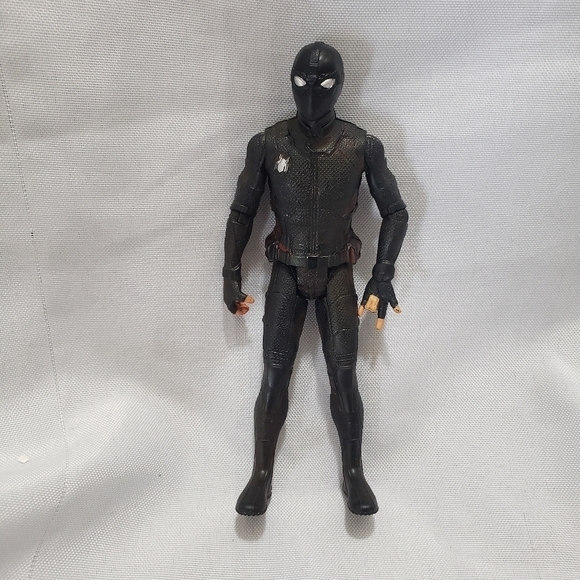 Hasbro Other - Marvel Spiderman Far From Home Stealth Suit 5.5" Action Figure 2019 Hasbro Black